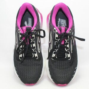Brooks Glycerin GTS 20 Womens Running Shoes Black Pink 1203701B094 Size 8.5
